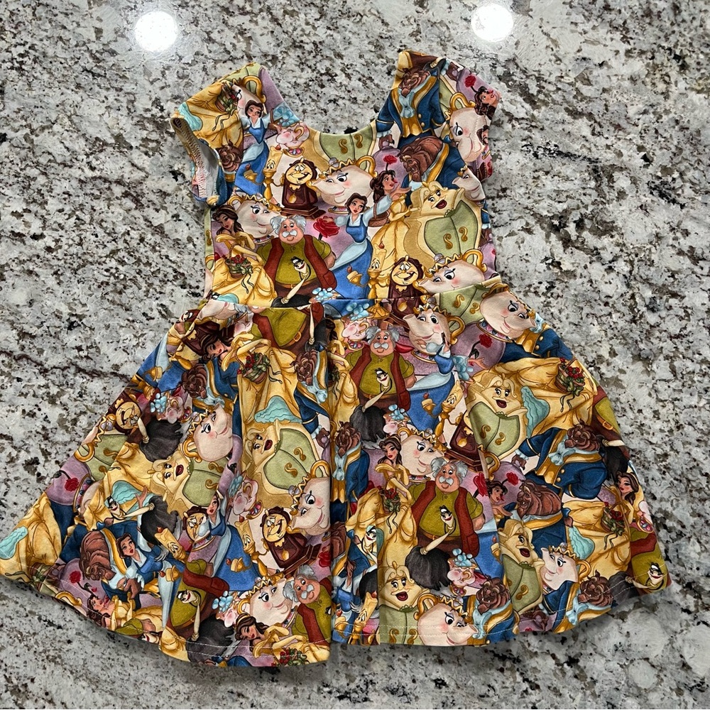 Colorful Disney Character Dress